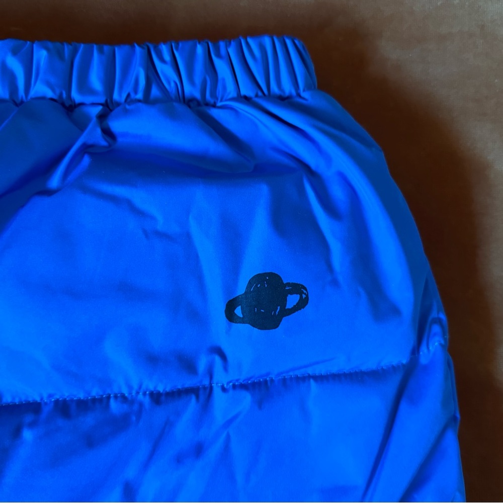 Bobo Choses Bright Blue Saturn Puffer Skirt 2-3 Yrs